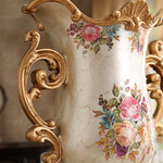 Vase-europ-en-en-r-sine-st-r-oscopique-Arrangement-de-fourrure-s-ch-e-assiette