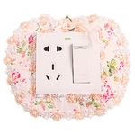 Autocollants-muraux-fleur-Rose-douce-en-dentelle-autocollant-mural-ours-mignon-cor-en-salon-chambre-coucher