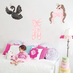 stickers-muraux-papier-peint-auto-adh-sif-Autocollants-muraux-de-danseuse-de-Ballet-pour-chambres-d