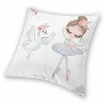 Housse-de-coussin-de-Ballet-rose-pour-fille-d-coration-de-maison-motif-de-ballerine-motif