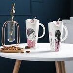 Tasse-caf-en-porcelaine-avec-paille-pour-fille-tasse-en-c-ramique-de-450ml-tasse-pour