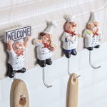 Crochets-muraux-en-acier-inoxydable-en-forme-de-Chef-dessin-anim-cr-atif-pour-porte-v