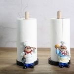 Statue-de-Chef-cr-ative-porte-serviettes-en-papier-porte-rouleau-Vertical-pour-Chef-d-coration