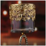 Chandelier-en-verre-cristal-porte-lampe-beurre-en-m-tal-anneau-de-diamant-bougeoir-en-fer