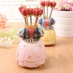 5-pcs-set-Baril-Feuilles-Fourchette-Fruits-Fruits-Cure-Dents-D-jeuner-G-teau-Dessert-Choix