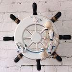 Filet-de-p-che-d-coratif-en-bois-de-9-pouces-bateau-de-plage-volant-de