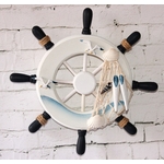 Filet-de-p-che-d-coratif-en-bois-de-9-pouces-bateau-de-plage-volant-de