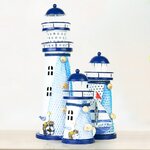 Filet-de-p-che-en-forme-de-phare-en-forme-de-coquille-d-toile-de-mer
