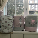 Panier-linge-rose-pour-filles-bo-te-de-rangement-de-jouets-conteneur-de-v-tements-sales