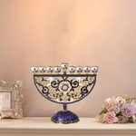 Cand-labre-hanuka-Menorah-Antique-chandelier-bijou-centre-de-Table