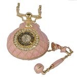 Bibelot-bijoux-avec-t-l-phone-rose-bo-te-maill-e-cadeau-de-no-l-ou