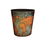 Poubelle-en-cuir-PU-de-27cm-panier-papier-r-tro-cr-atif-de-bureau-Vintage-sans