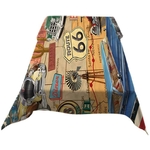 set-de-table-nappe-chemin-de-table-Nappe-rectangulaire-imperm-able-motif-de-Badge-r-tro