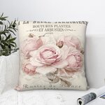 Taie-d-oreiller-fran-ais-Shabby-Chic-Vintage-sac-dos-Coussin-de-chambre-coucher-chaise-imprim