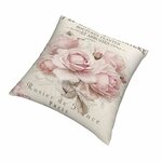 Taie-d-oreiller-fran-ais-Shabby-Chic-Vintage-sac-dos-Coussin-de-chambre-coucher-chaise-imprim