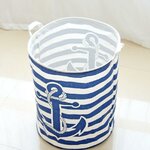 Panier-linge-pliant-tanche-rayures-panier-de-rangement-pour-v-tements-d-coration-de-maison-baril