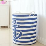 Panier-linge-pliant-tanche-rayures-panier-de-rangement-pour-v-tements-d-coration-de-maison-baril