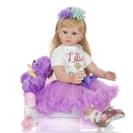 Poup-e-princesse-en-Silicone-pour-enfant-24-pouces-60-cm-douce-r-aliste-violet-dition