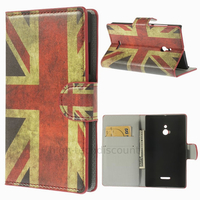 Housse etui coque pochette portefeuille PU cuir pour Nokia XL + film ecran - UK