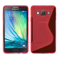 Housse etui coque pochette silicone gel fine pour Samsung Galaxy A5 + film ecran - ROSE
