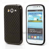 Housse etui coque pochette 3D silicone pour Samsung i9060 Galaxy Grand Plus + film ecran - NOIR