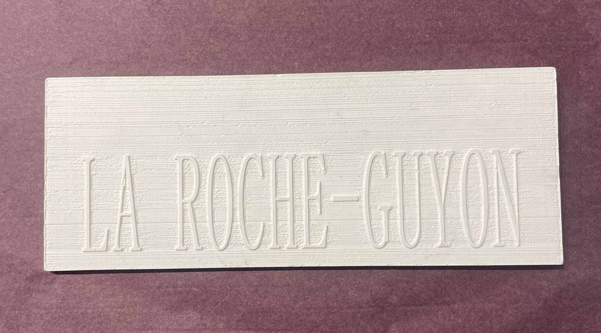 Plaque La Roche