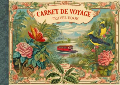 Cahier illustré Carnet de Voyage - Gwenaëlle Trolez Créations