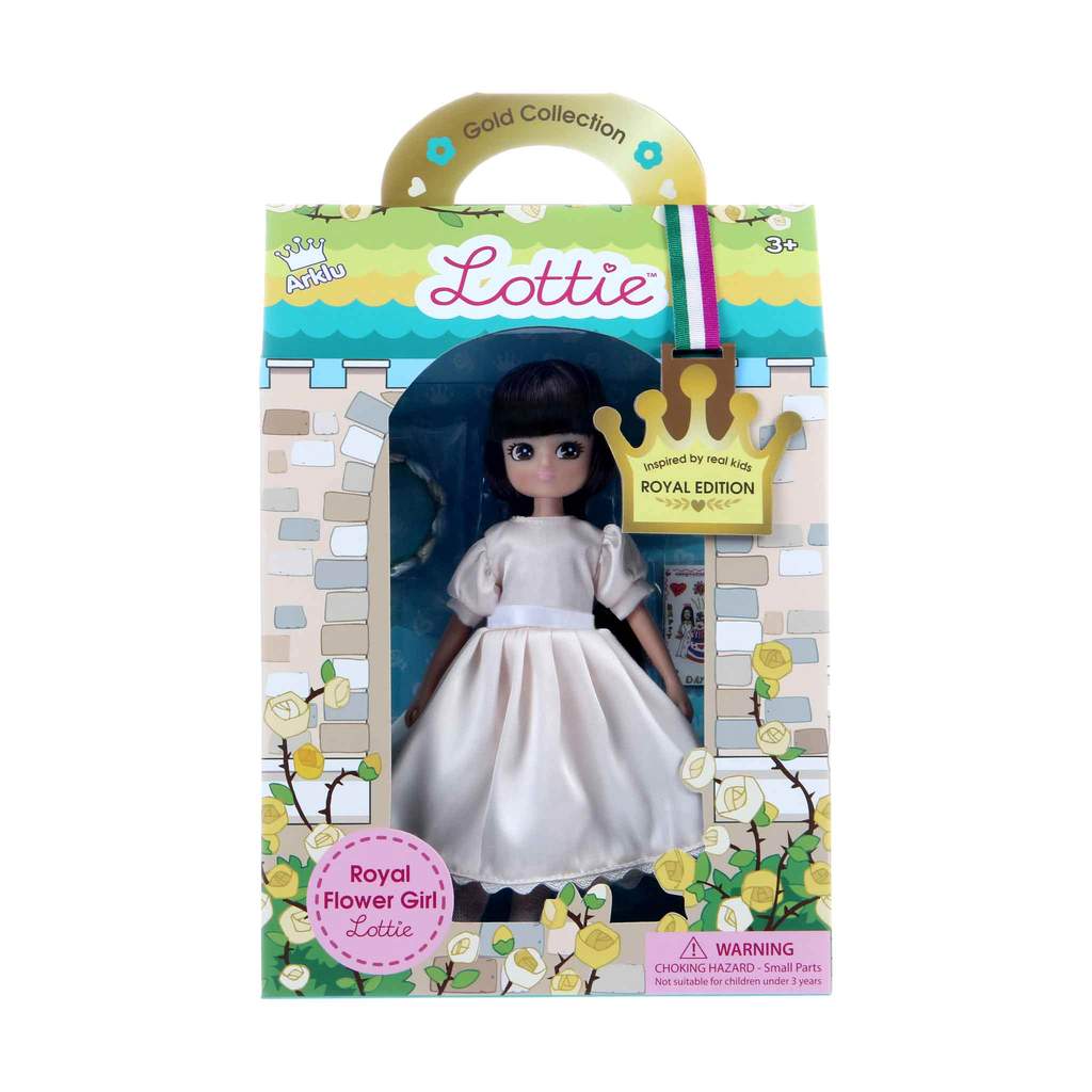 poupee lottie couronne de fleur