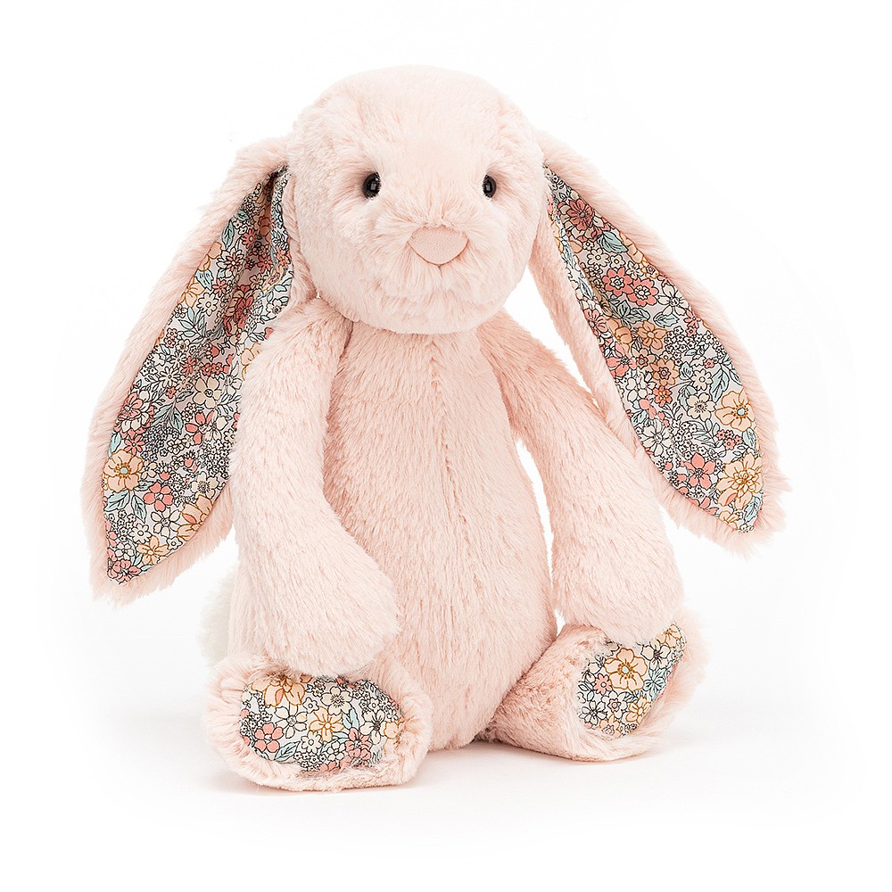 Peluche Jellycat lapin  - Blossom blush bunny - Medium BL3BLU 31 cm