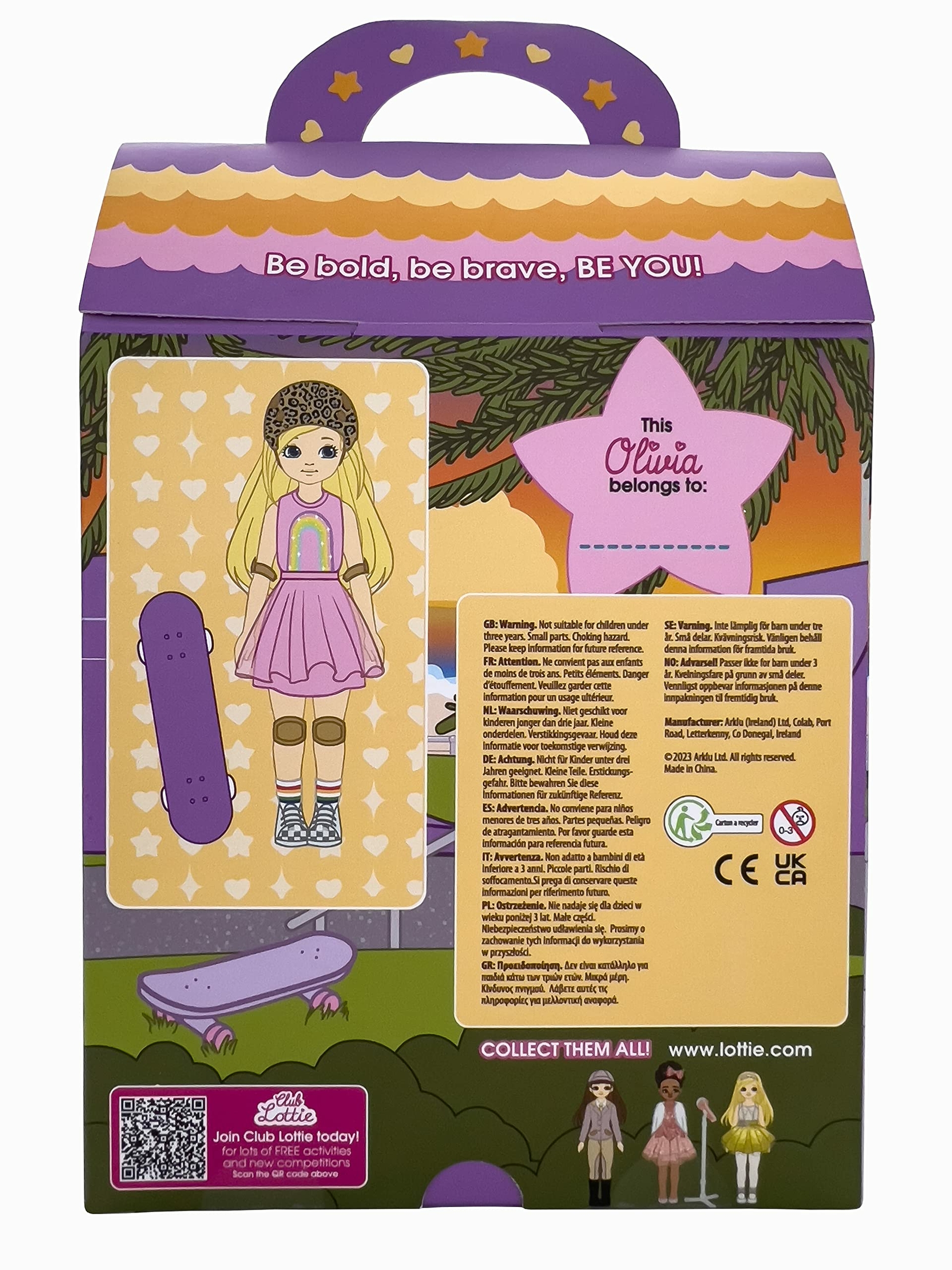 Skate Park poupee lottie