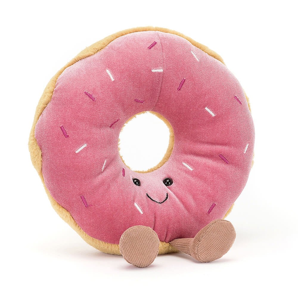 Peluche Jellycat Beignet Rose - Amuseable Doughnut - A2DOU 18cm