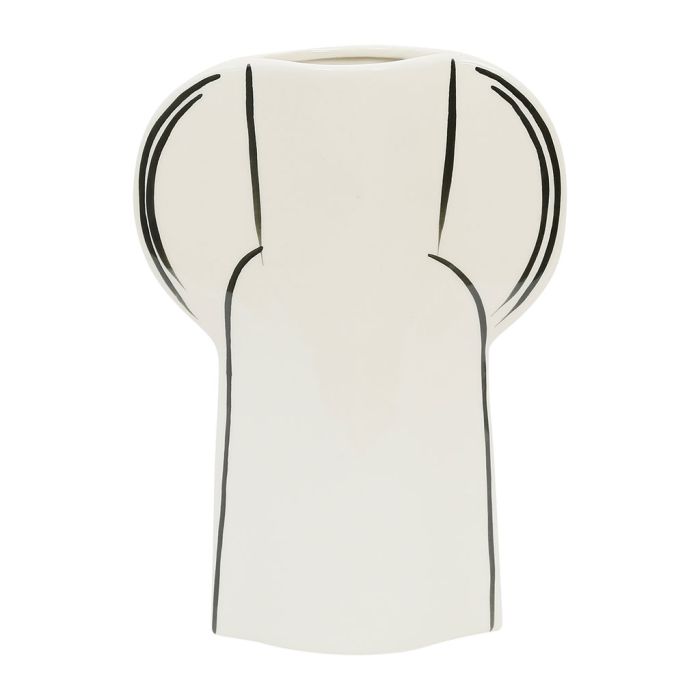 Vase Design BD Lines Noir et Blanc