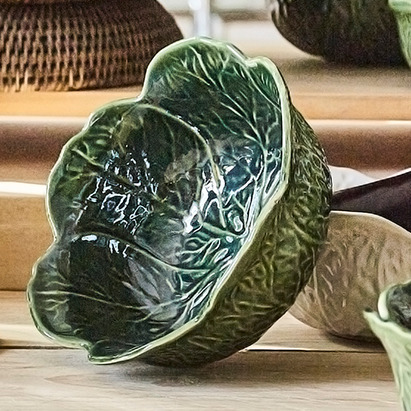 Saladier Cabbage Ware - Chou Vert 27cm