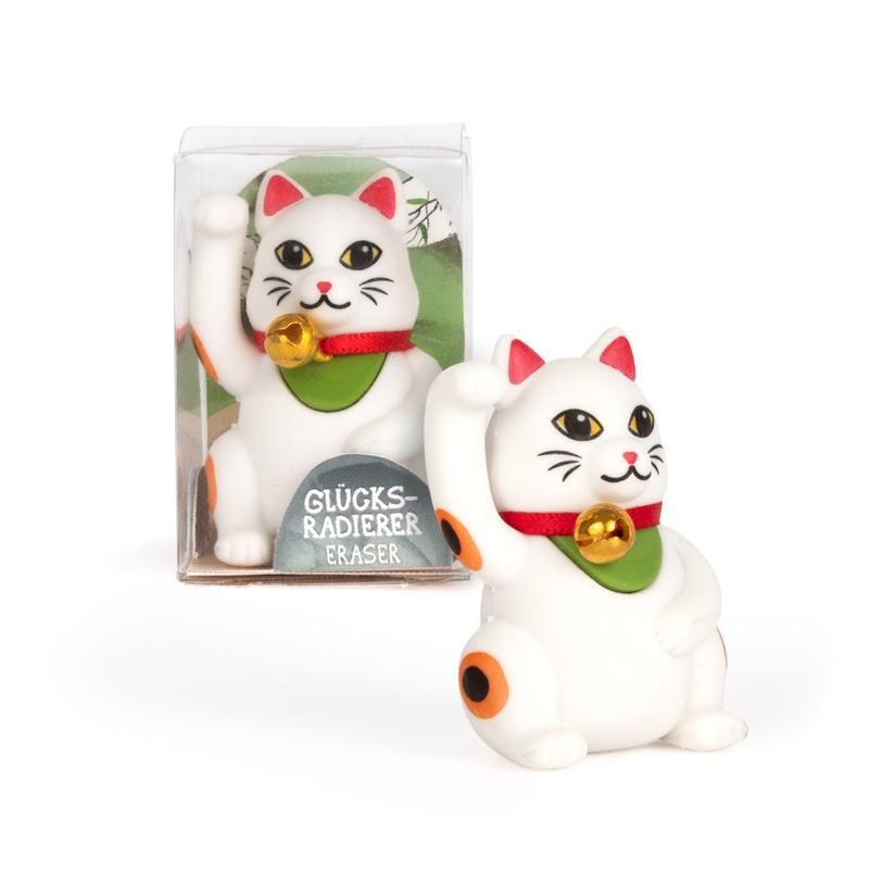 gomme chat maneki neko