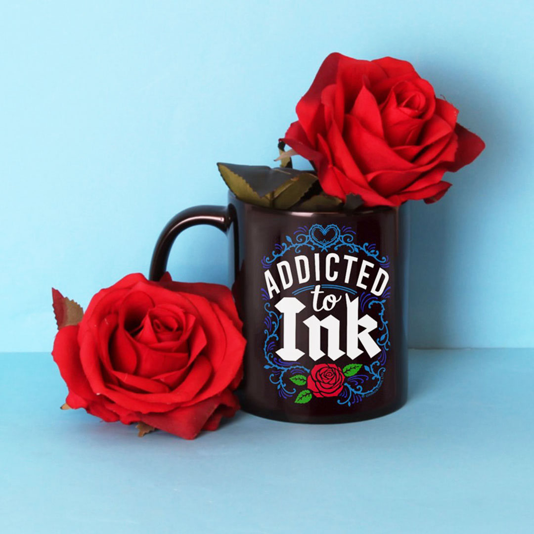 Mug Tatouage - Accro à l\'encre
