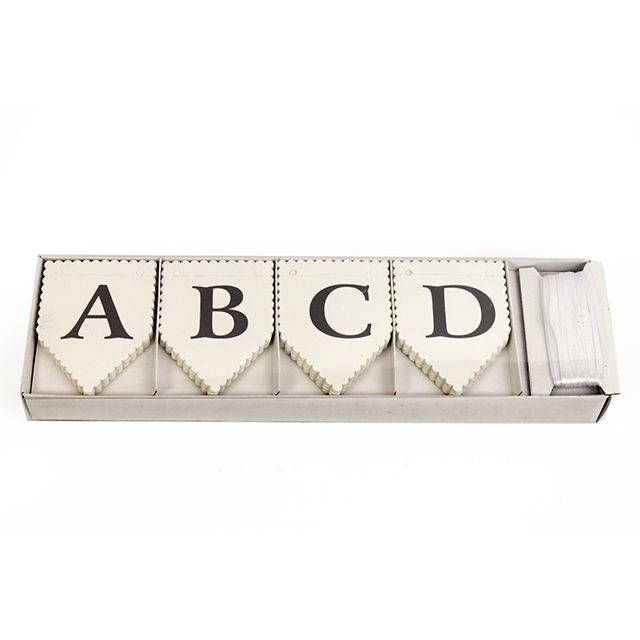 Guirlande Banderole Lettres Alphabet - 75 éléments