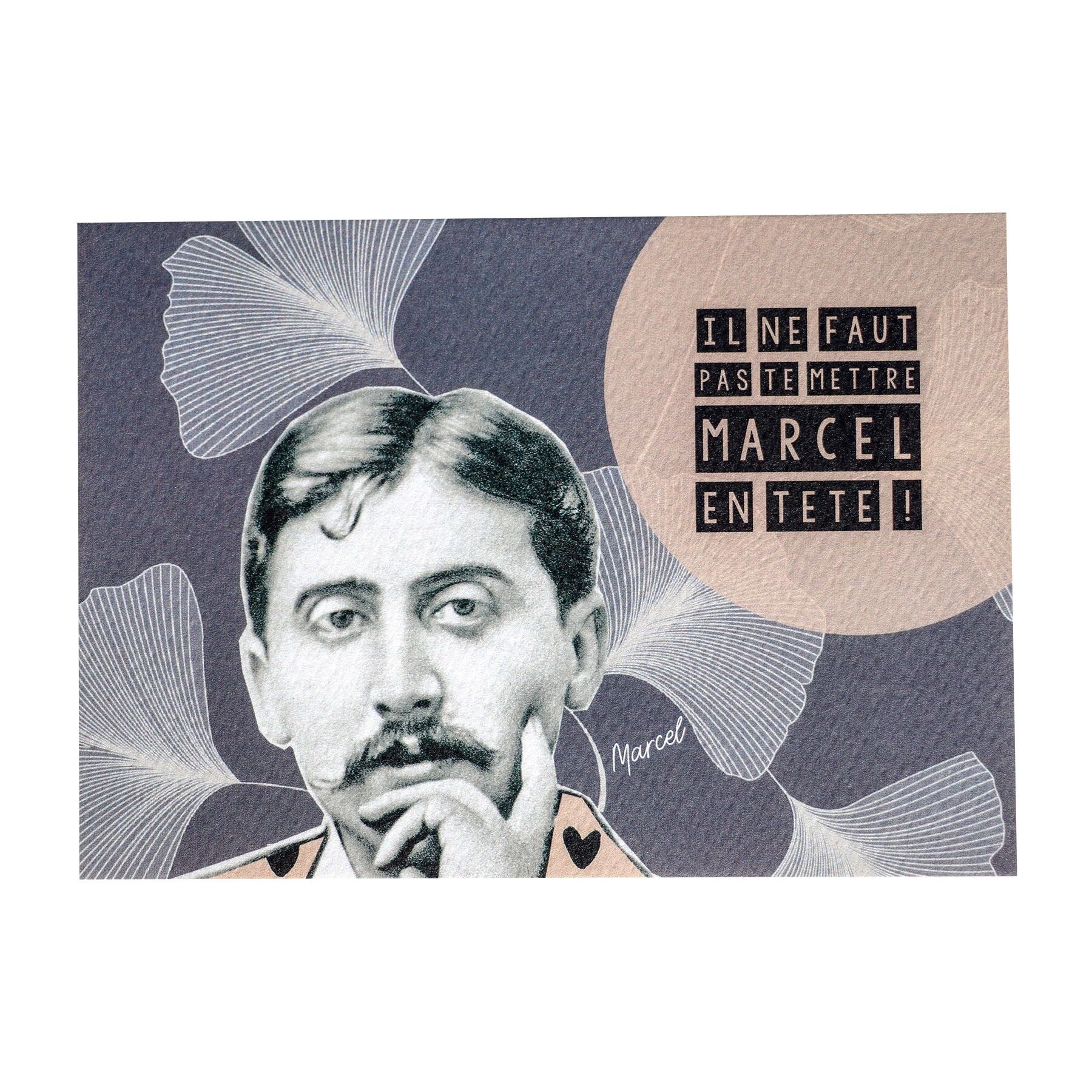 Carte postale Vintage - Marcel en tête