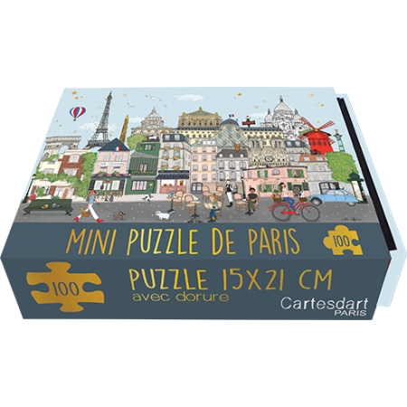 Mini Puzzle de Paris Moulin Rouge - 100 pièces