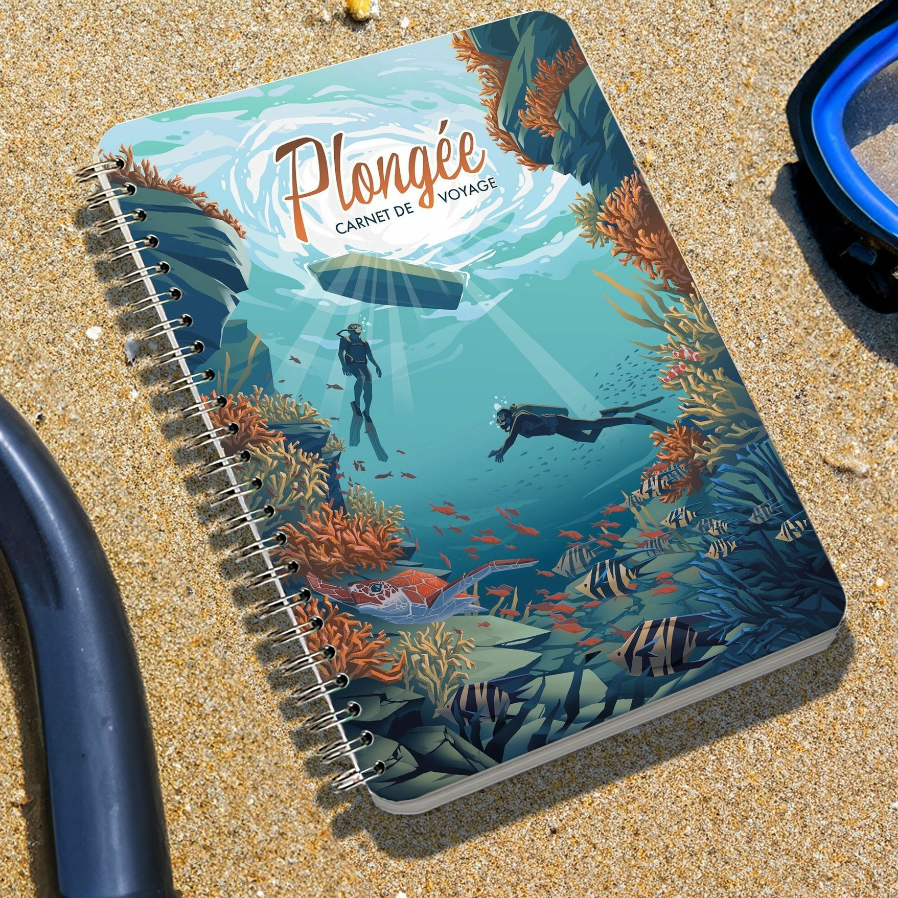 Carnet de Plongée - Carnet de Voyage sous marin