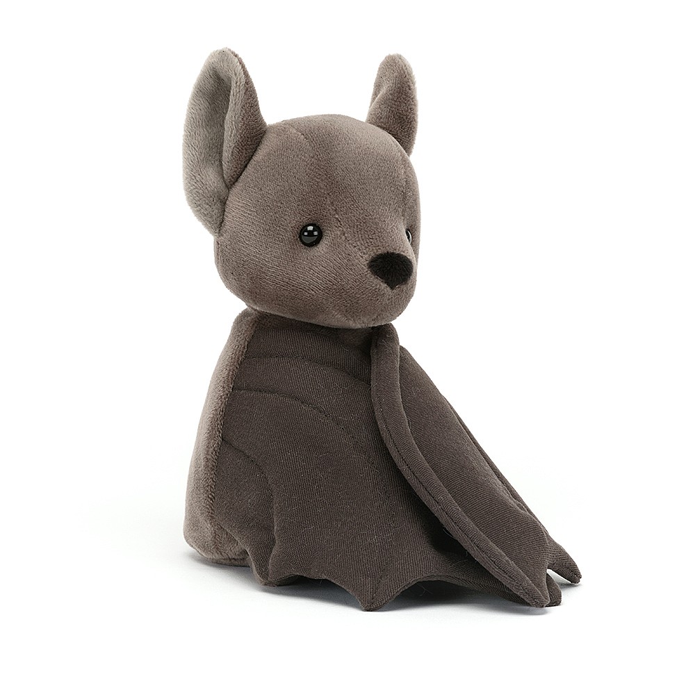 Peluche Jellycat chauve souris - wrapabat brown BAT3BEN 2