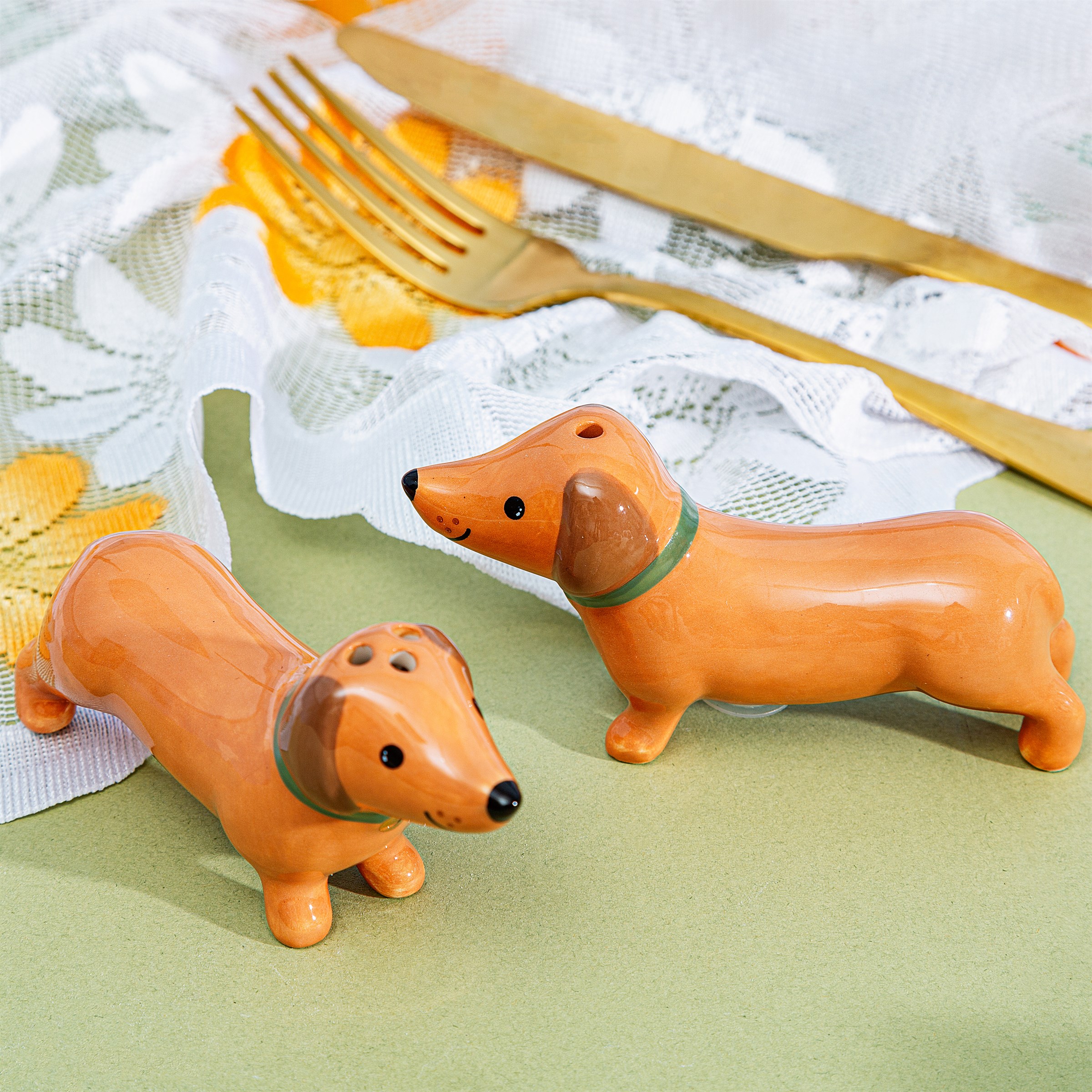 Salière & Poivrière Chien Saucisse Teckel