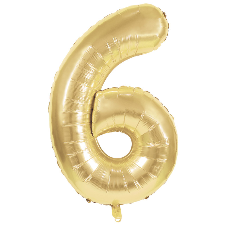 ballon-mylar-chiffre-6-or-86cm