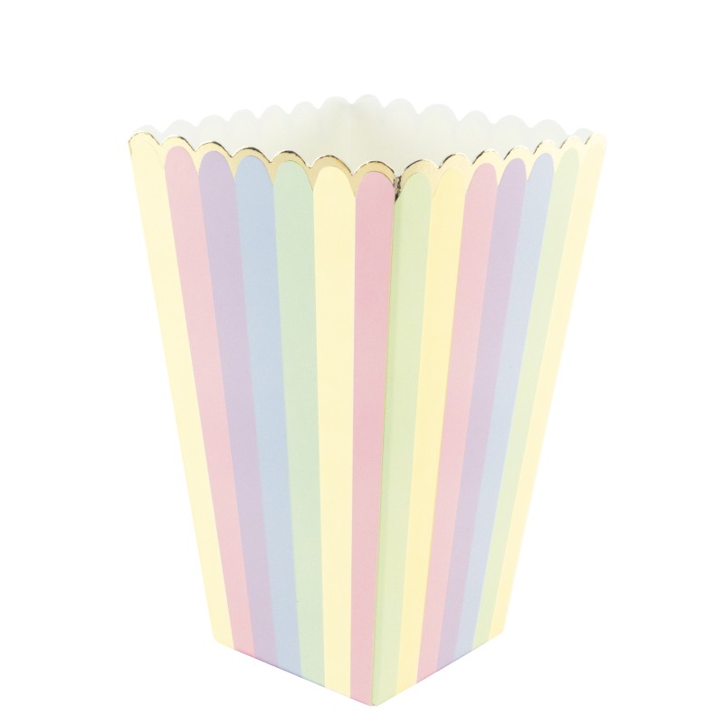 boites-a-pop-corn-arc-en-ciel-et-or-x-8