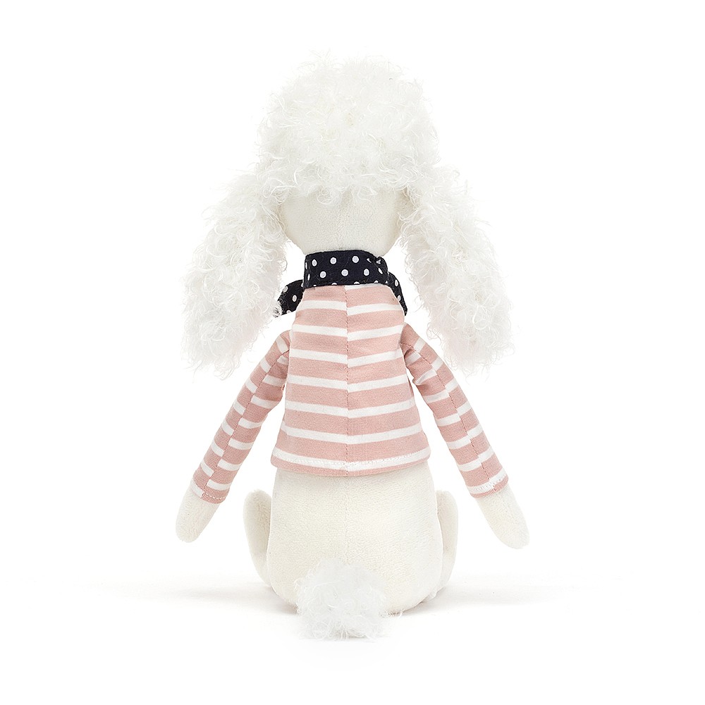 Peluche Jellycat chien caniche Beatnik - Beatnik buddy Poodle - BEB3P 3