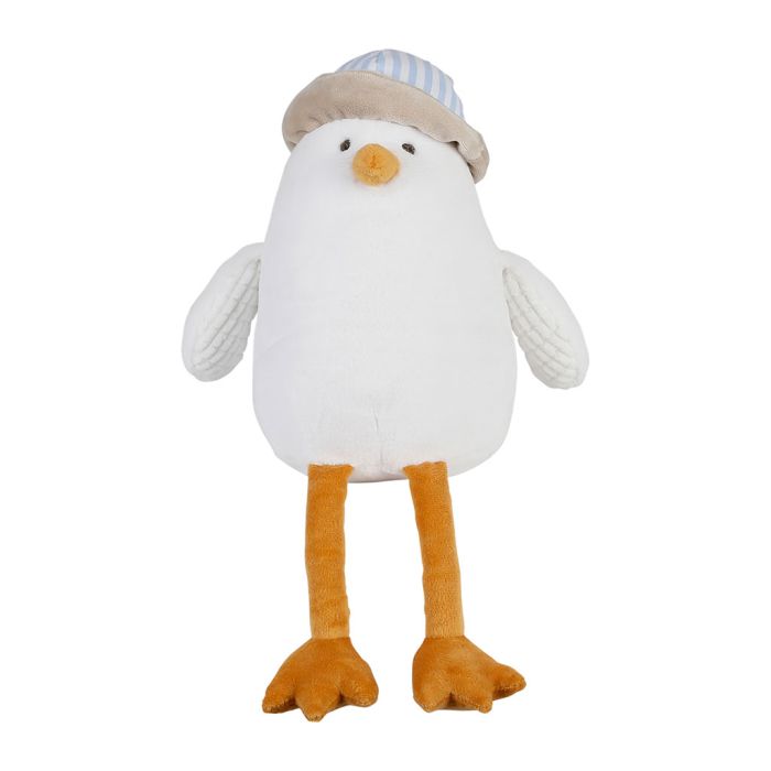 Peluche enfant Mouette à la mer - 18,5cm