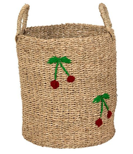 Panier de rangement Cerise 33cm