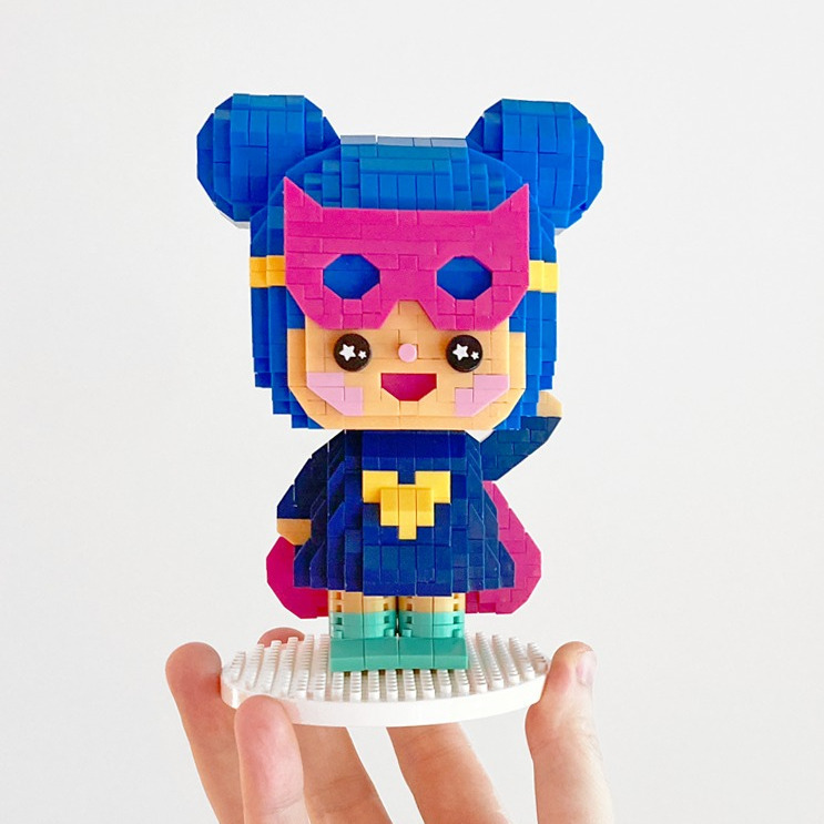 Art Toys - Figurine Momiji mini bricks à construire - Super You Mini Bricks 992 pièces - Dès 8 ans