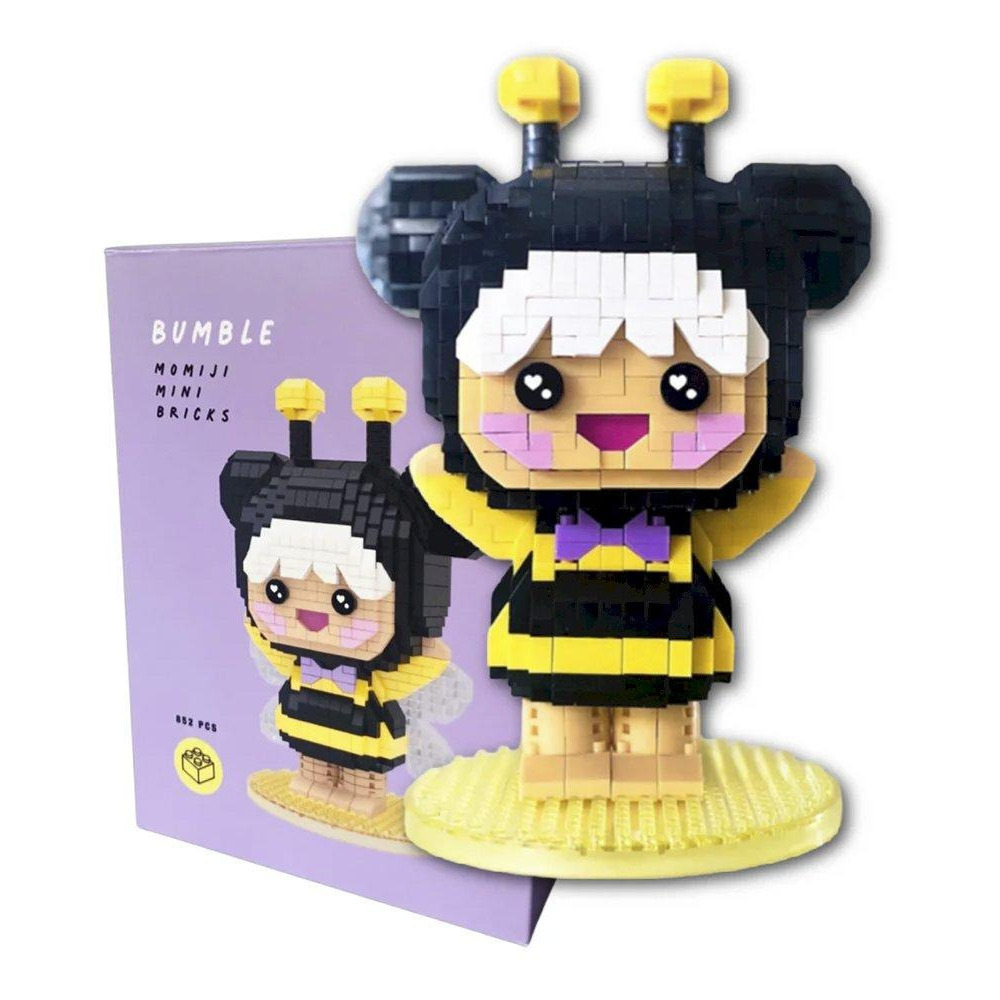 Art Toys - Figurine Momiji mini bricks à construire - Bumble Mini Bricks 852 pièces - Dès 8 ans