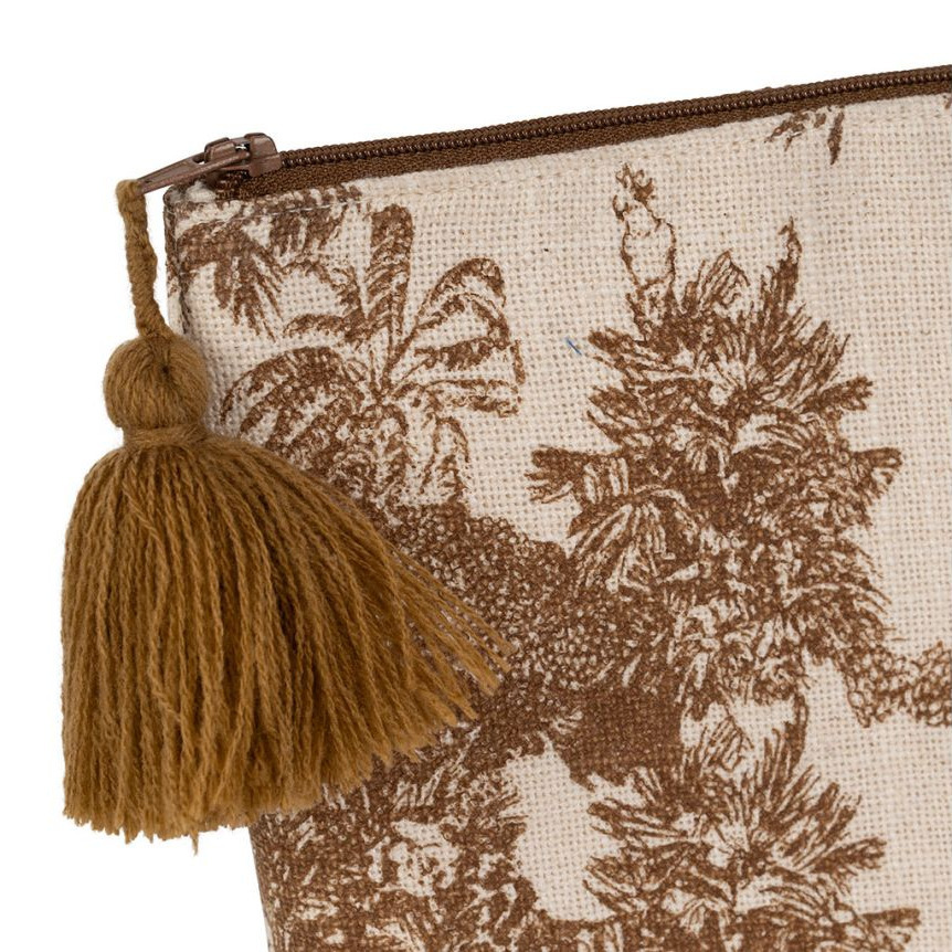 Trousse de Toilette et Maquillage Jungle Terracota