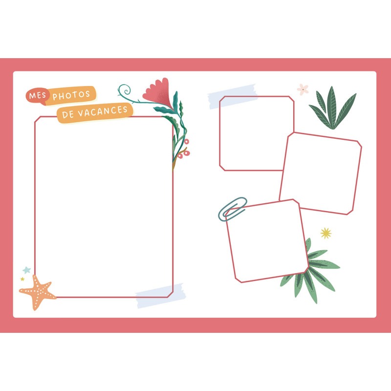 Journal Intime - Mon Carnet Secret des Vacances